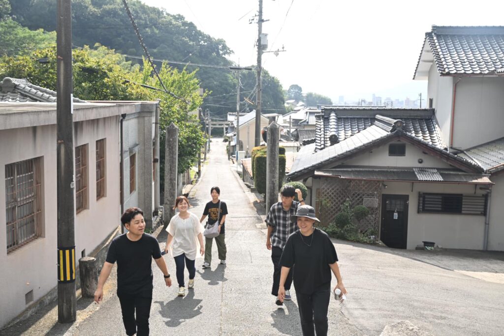 関西大学ソーシャルアントレプレナーシッププログラム フィールドワークの様子