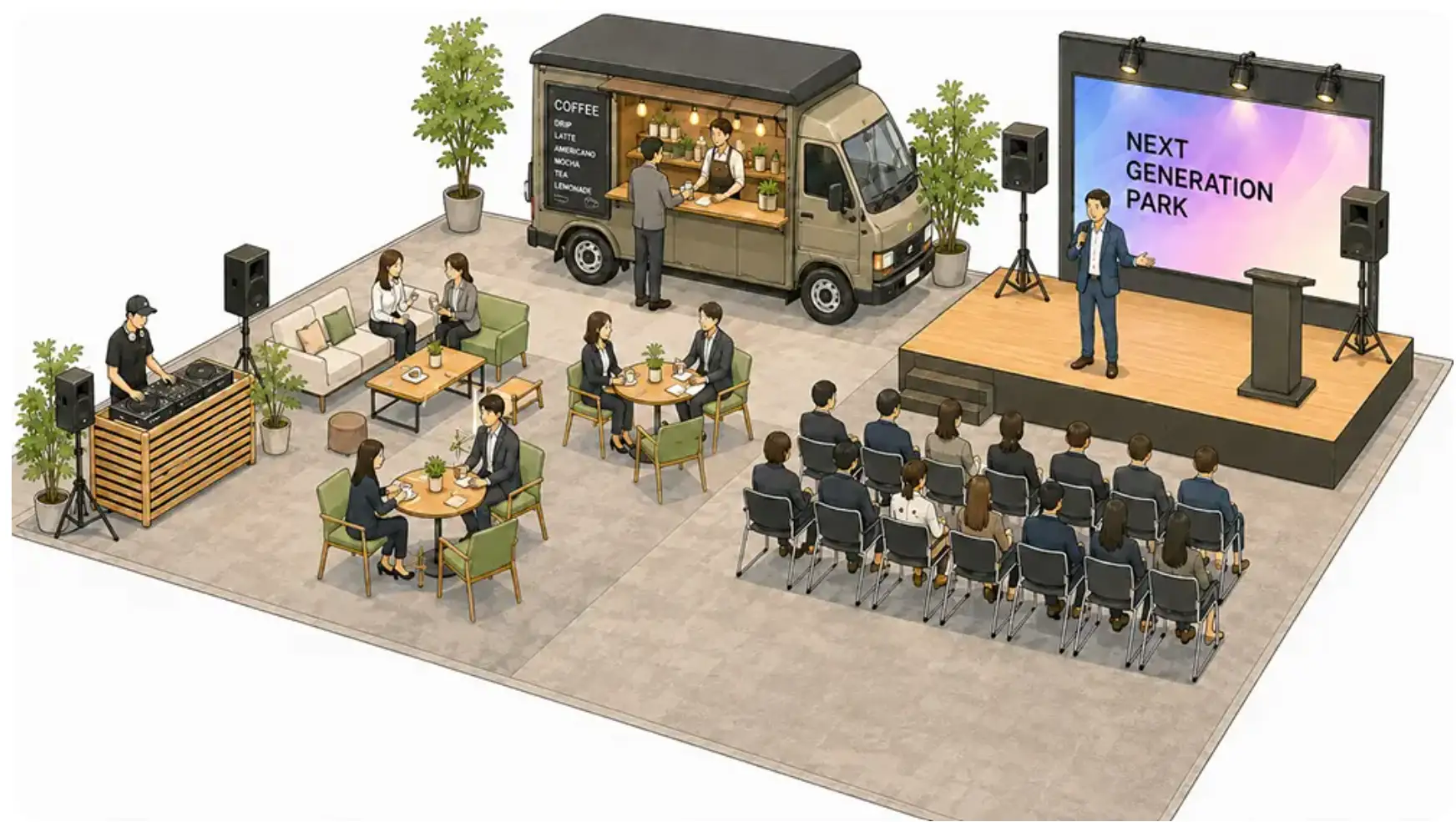Work Design LabがCEATEC 2026「コミュニケーションラウンジ」を4日間企画運営、10/14(水)にはセッション「複業起業 IN CEATEC」を開催